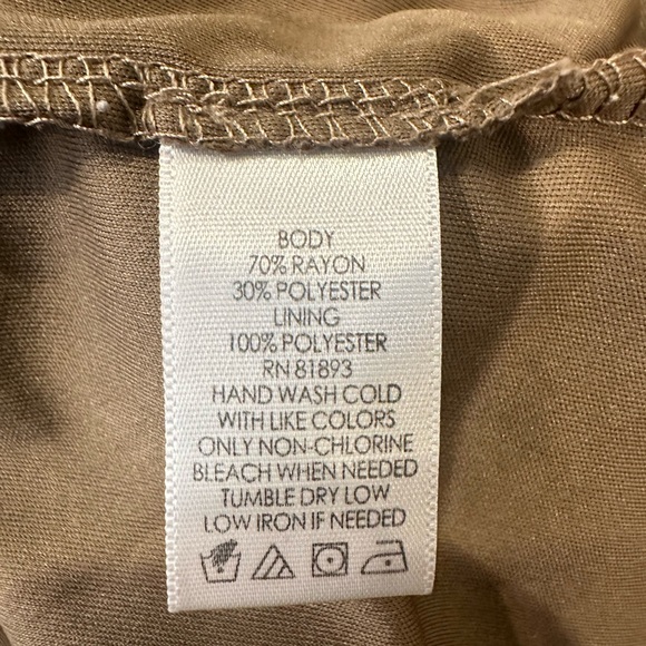 H by Halston Tie Front Rib Knit Midi Dress - Picture 11 of 12